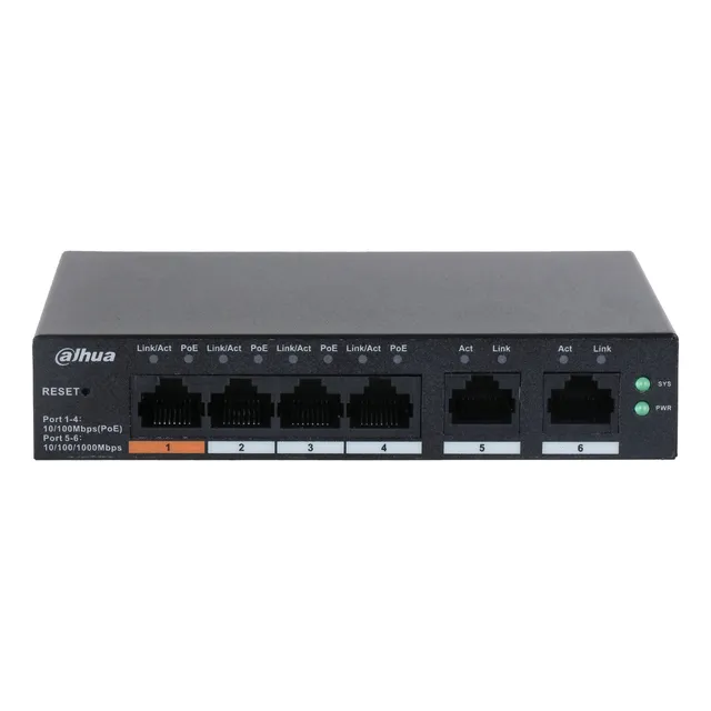 Cs4006-4et-60 Switch Cloud De 6 Puertos Con Poe De 4 Puertos
