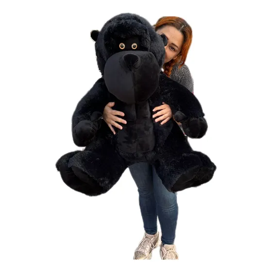 Gorila De Peluche Negro Grande 1metro Perfumado