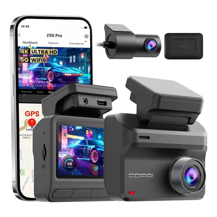 Ddpai Z50 Pro 4g Câmera Veicular Monitoramento Remoto 4k