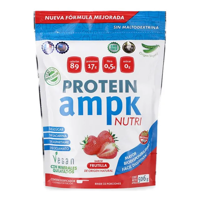 Ampk sachet en polvo sabor frutilla 506g