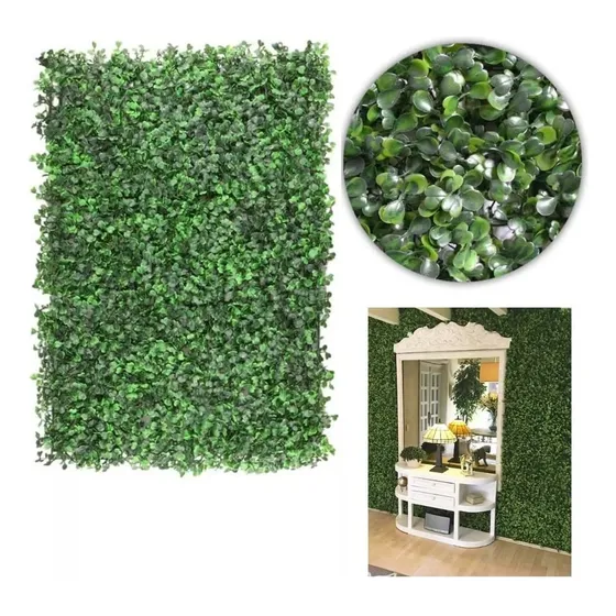 Set X4 Enredadera Pared Artificial Planta Decorativa 60x40cm