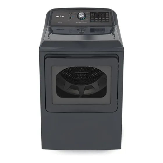 Secadora A Gas 24kg Mabe Smg17r8msdbb0 Color Plata \u002F Diamond Gray | Cuotas sin interés