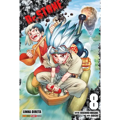 Livro Dr. Stone Vol. 21, de Inagaki, Riichiro. Editora Panini