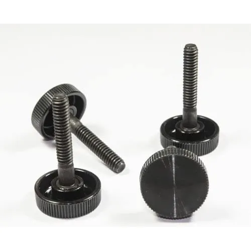 Tornillos De Cabeza De Plástico Moleteados Longitud Larga