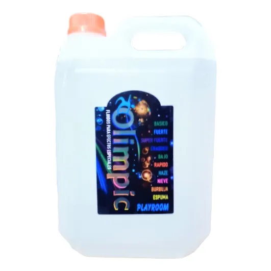 Liquido Maquina Humo Olimpic Linea Playroom Bidon 5 Lts