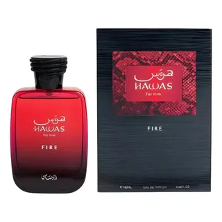 Perfume para hombre Hawas Fire For Him Rasasi, 100 ml