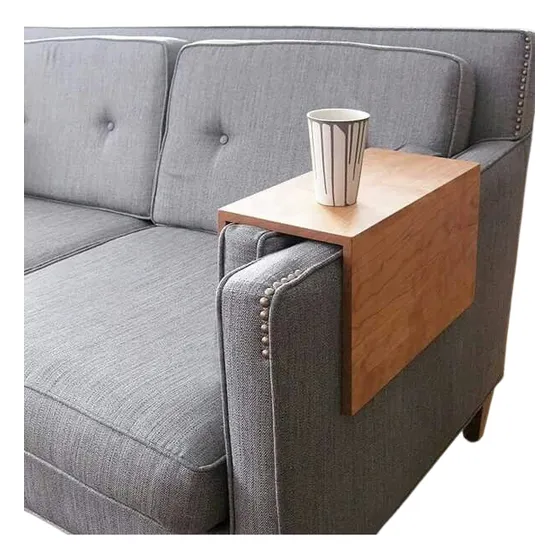 Mesa Auxiliar Para Apoyabrazos De Sillón Soporte De Bebidas