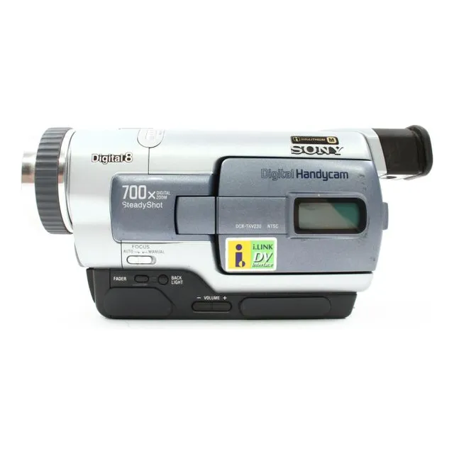 Videocámara Sony Digital 8 Trv230 Como Nueva!!!! Ntsc