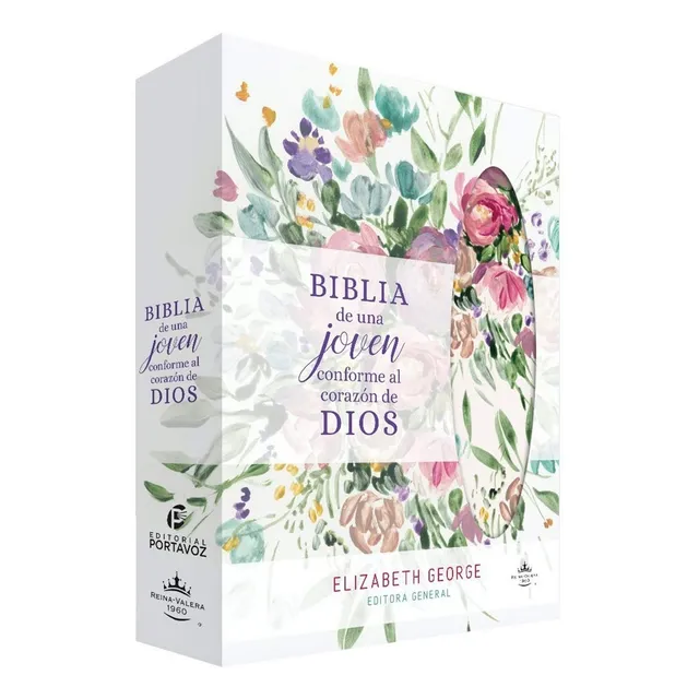 Biblia De Una Joven Conforme Al Corazón De Dios - Flores