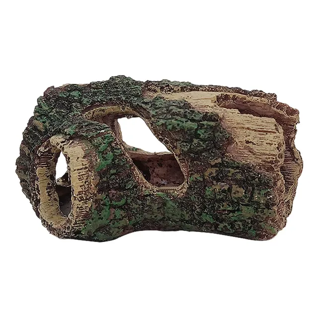 Adorno De Resina Con Forma De Tronco De Árbol Hueco Para Acu
