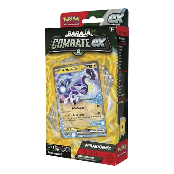 Pokemon Tcg Miraidon Ex Battle Deck Español