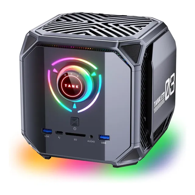 Mini Pc Gamer Intel I7-12700h 32gb Ddr5 1tb Rtx 3060 Gris