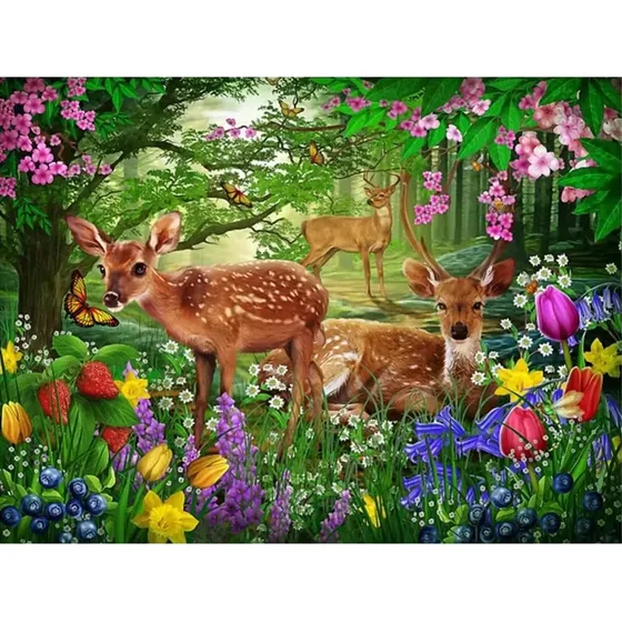 Diamond Painting Kit Pintura Diamantes 40x30 Varios Diseños
