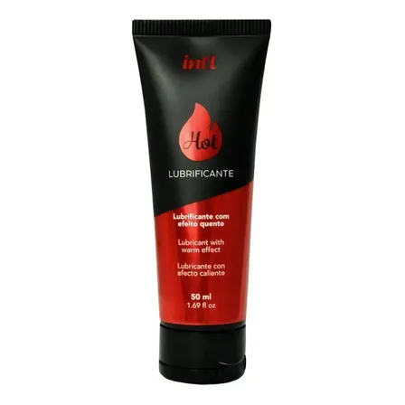 Gel Lubrificante Íntimo Hot Morango Intt Esquenta e Desliza