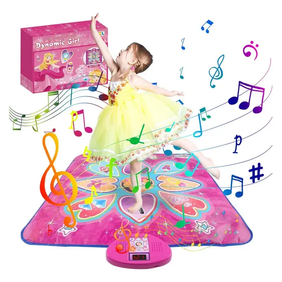 Alfombra De Baile Grande, Regalo De Música Electrónica Para 