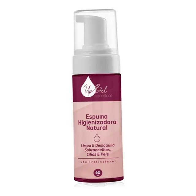 Espuma Natural Limpeza Pele Cílios E Sobrancelha 1 Unidade