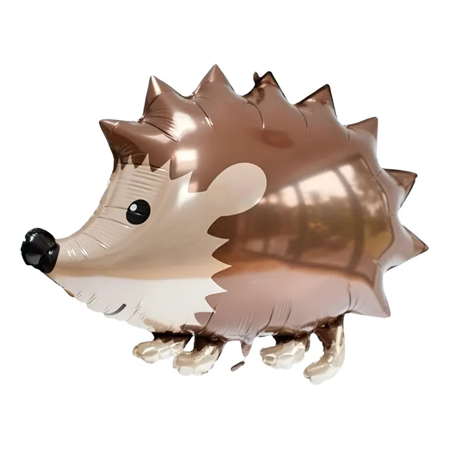 Globo Metalizado Animal Erizo Puercoespín 55.5x49cm