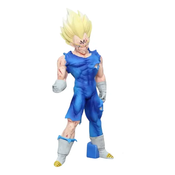Action Figure Majin Vegeta Autodestruição Dragon Ball Z 20cm