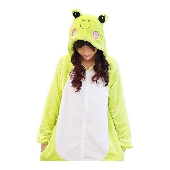 A Rana Cosplay Pijama Mameluco Disfraz Tottori