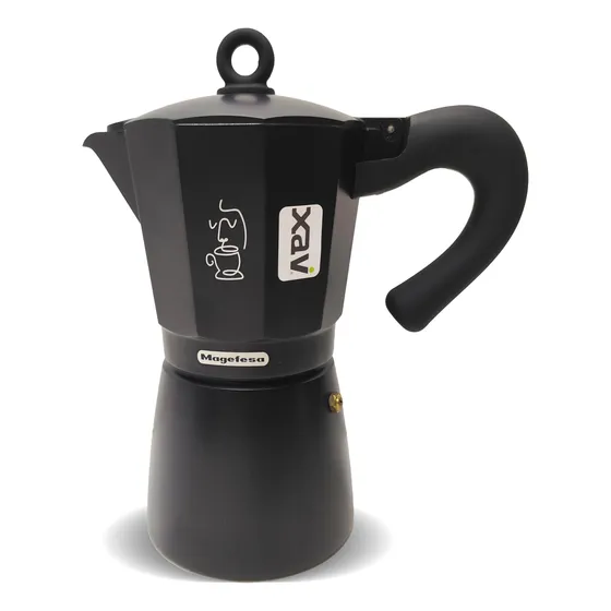 Cafetera Greca Aluminio 9 Taza Cafe Expr Paolo 5102 Magefesa