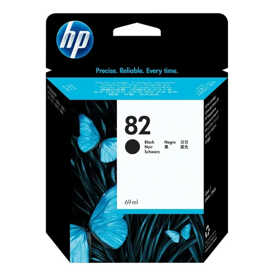 Cartucho Hp 82 Negro Ch565a Original Tienda 510 Series