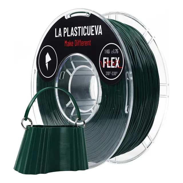 Filamento Para Impresión 3d Material Flexible Tpu 1kg 1.75
