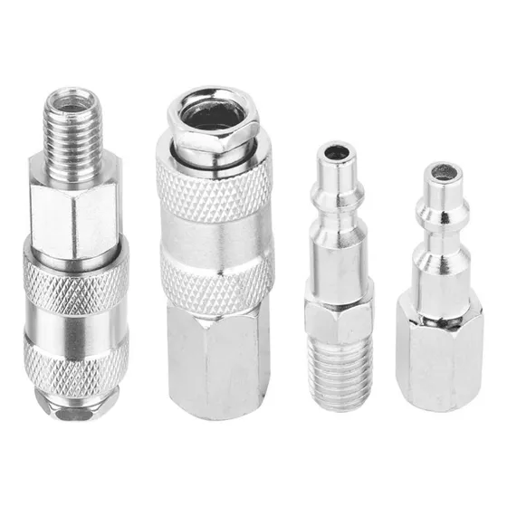 Set 4 Acoples Rapidos Para Herramientas Neumaticas Jdqp4671