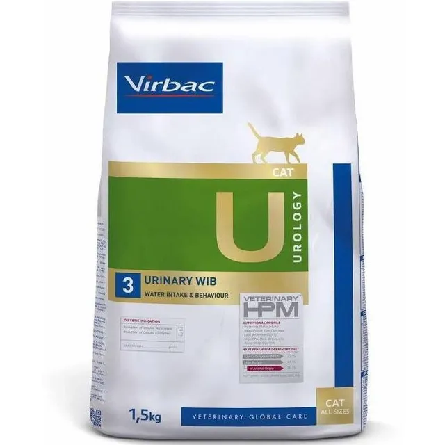 Virbac Urinary Wib Cat 1.5kg Gato Hpm Veterinary