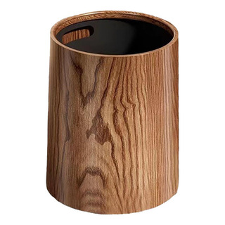 Cesta De Papel Higiénico De Grano De Madera, Cesta De 12l Cesta De Papel Higiénico De Grano De Madera, Cesta De 12l