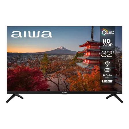 Pantalla Smart Tv Aiwa Roku 32 Pulgadas Qled Hd 720p