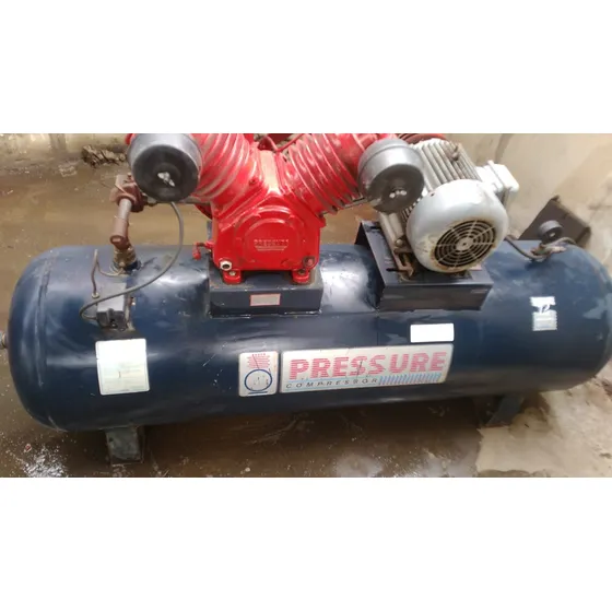 Compressor De Ar 40 Pés 350l 220 Trifásico Usado Revisado.