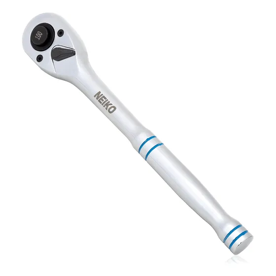 Ratchet Cuadrante 1/2 100 Dientes 25cm Cromo Vanadio Neiko
