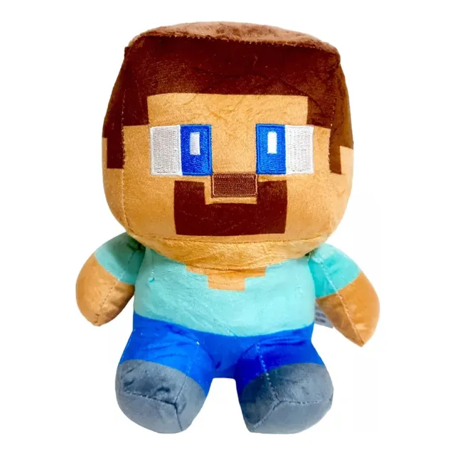 Peluches Minecraft Steve Creeper Slenderman 20 Cm Suave