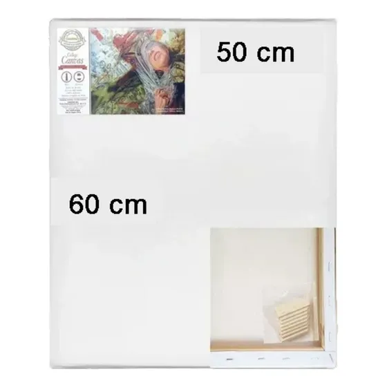 Bastidor Profesional 100% Algodón 50x60 Cm