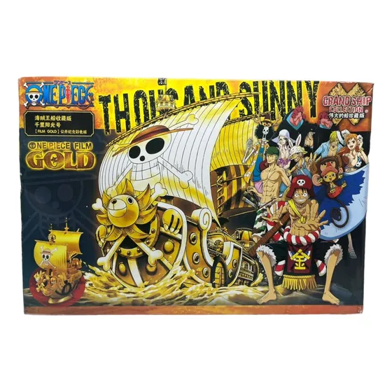 Figura Barco Armable Thousand Sunny Gold / One Piece 