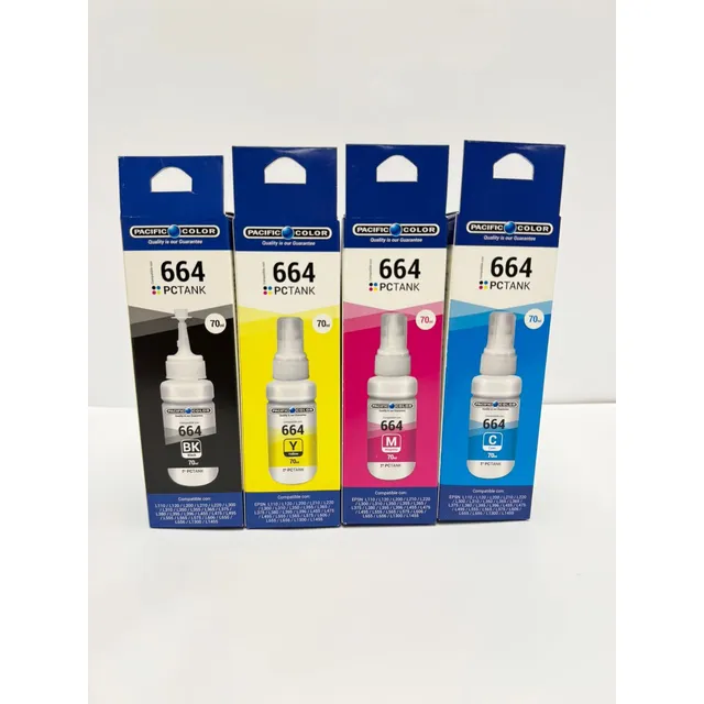 Pack 4 Tintas Alternativas T664 Premium