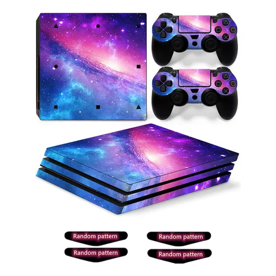 Pack Pegatinas Vinyl Ps4 Pro - Protege Y Decora En Rosa