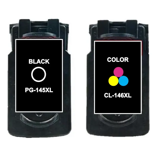 Cartuchos De Tinta Pg145xl/cl146x Pixma Mg2410 Mg2910 Mg2510