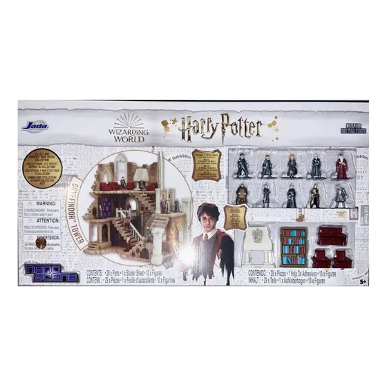 Torre Harry Potter C/ Figura Gryffindor Tower Metalfigs Jada
