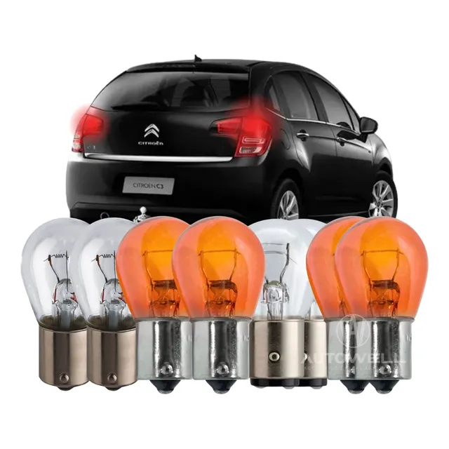 Kit Lâmpadas Lanterna Traseira Citroën C3 C4 Aircross Xsara