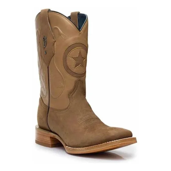 Bota Jaca Evans Caballero Vaquera Crazy Bronce Oakwood