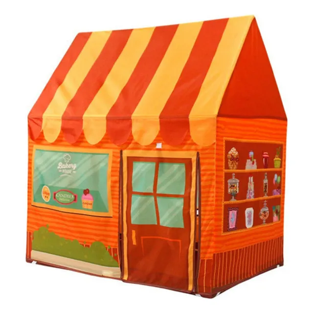 Bonita Tienda De Campaña Con Forma De Casita De Postres