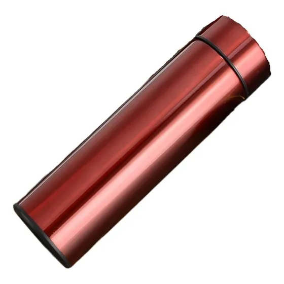Taza Termo Agua Aislamiento Pantalla Tactil Temperatura Rojo