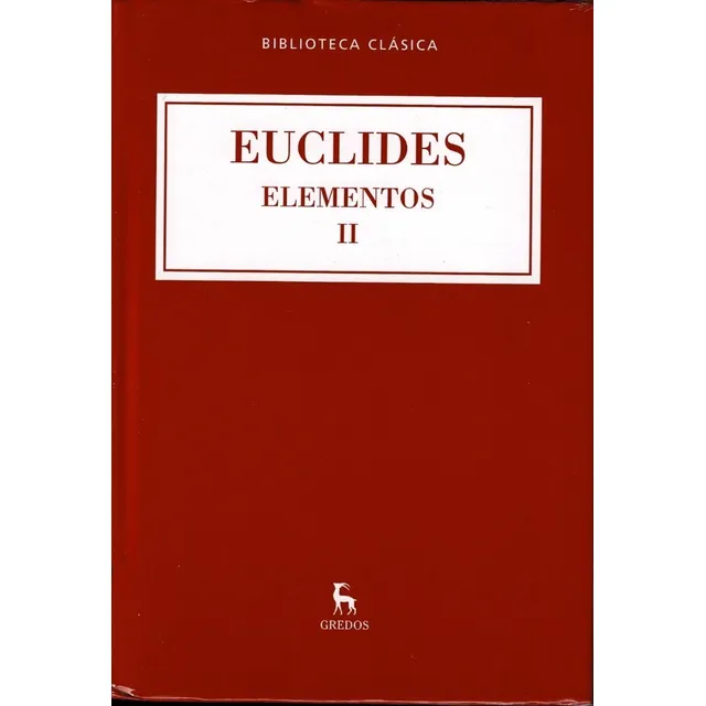 Elementos Ii - Euclides, Filosofía, Gredos 2015