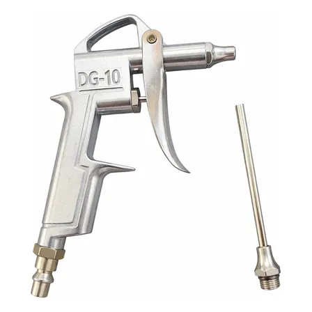 Pistola De Ar Comprimido Rosca 1/4 Limpeza Bico Longo