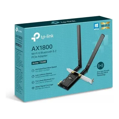 Placa Wifi 7 Be9300 Pcie Tp-link Archer Tbe550e | Parcelamento sem