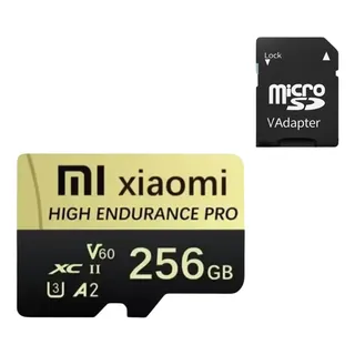 CartĂŁo De MemĂłria Xiaomi Micro Sd 256gb V60 Com Adaptador CartĂŁo De MemĂłria Xiaomi Micro Sd 256gb V60 Com Adaptador