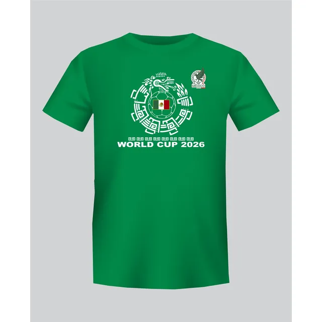 Playera Futbol Mexico Seleccion Mexicana Algodon Mundial