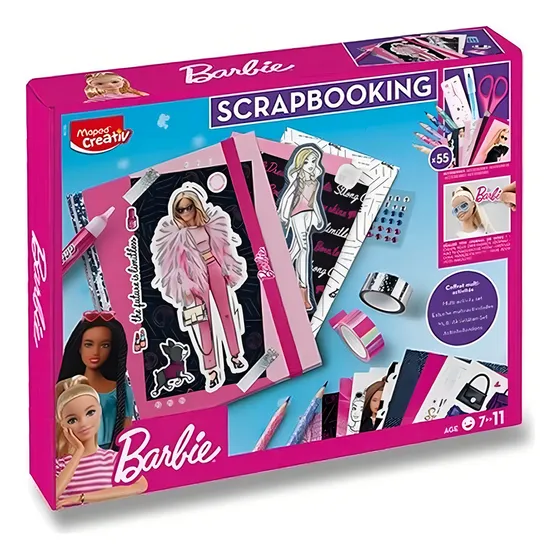Maped Barbie Cuaderno Diario  Para Decorar 55 Portada