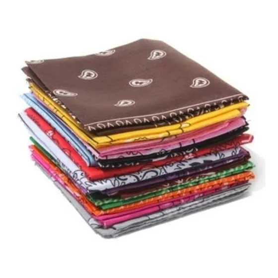 Pañuelos Bandanas Con Arabescos/variedad De Colores